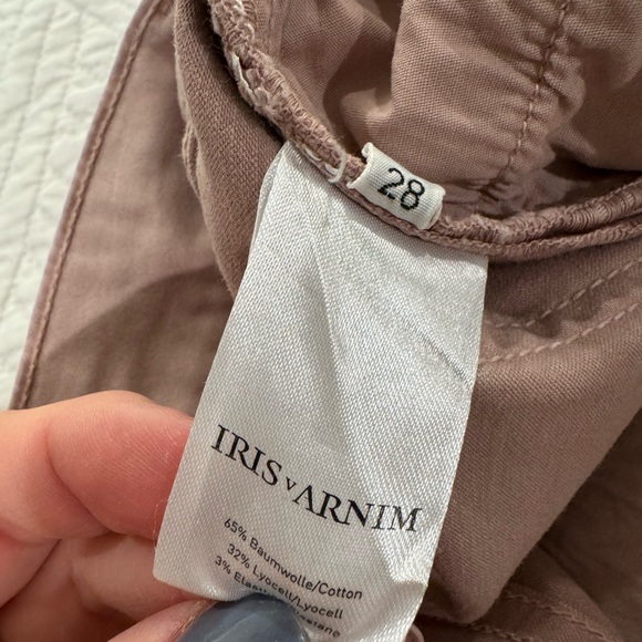 Iris v Arnim blush colored pants size 28, size 6 - Picture 8 of 8